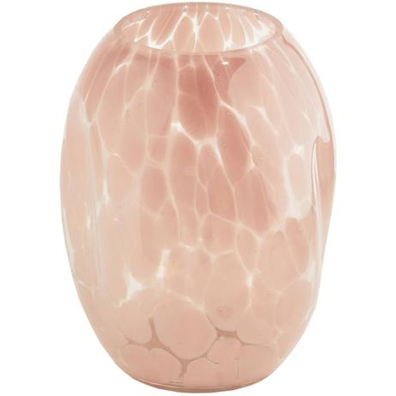 Vase En Verre Tacheté -