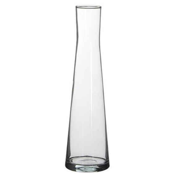Vase en verre transparent Ixia 30x8cm