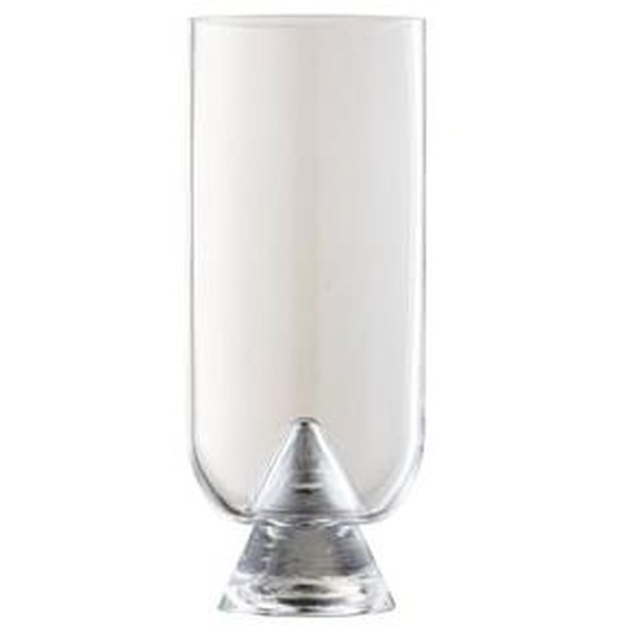 Vase en verre Glacies
