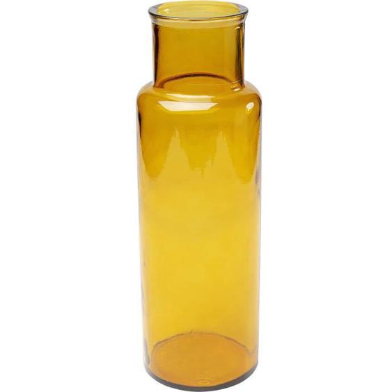 Vase - KARE - Terra - 45 cm - Jaune - Verre laqué - Design contemporain