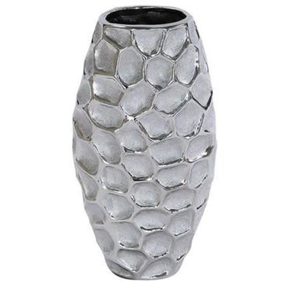 Vase martel silver 24 cm - Table Passion 12,7 Argent