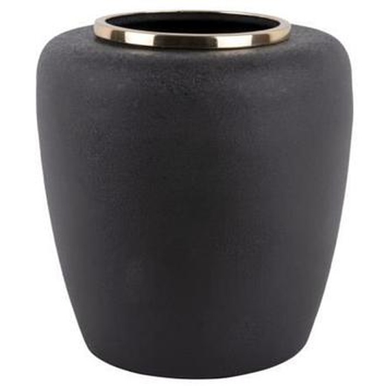 Vase métalique texturé Present Time Dex