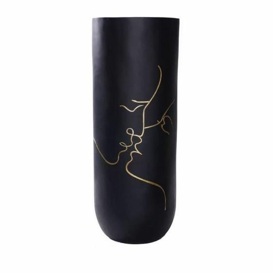 vase noir design moderne 90 cm