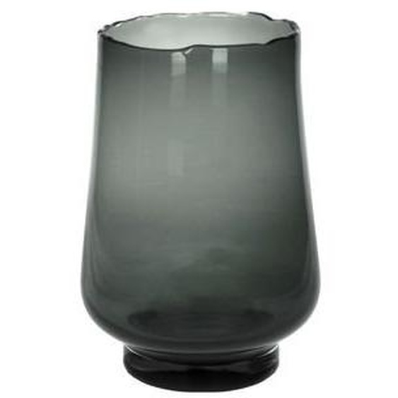 Vase Photophore en verre ELYZA Gris Pomax