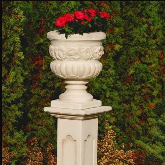 Vase Pot de fleurs 53 cm Jardin Terrasse Décoration Pierre Sculptures Paysage FLORA