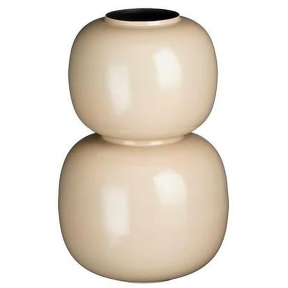 Vase Roka - MICA DECORATIONS - 23x23x34 cm - Fer - Blanc