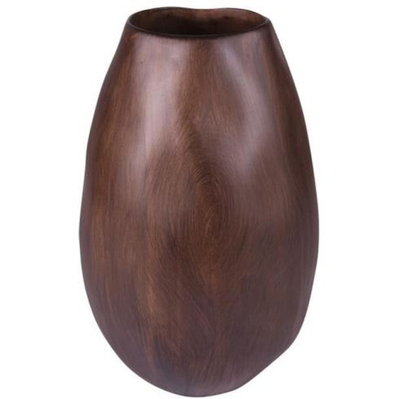 Vase Totem 30cm - Table Passion Marron - Céramique - Ethnique - Ailleurs