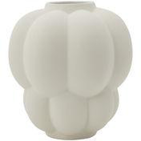 Vase Uva céramique blanc / Ø 20 x H 22 cm - AYTM