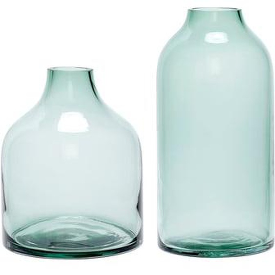 Vases Modest  en verre , set de 2