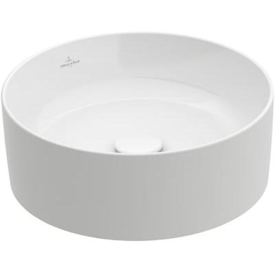 Vasque a poser ronde  Collaro Blanc CeramicPlus