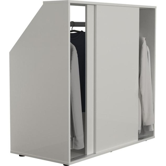 VDD - Penderie mur en pente chambre mansardée - placard de rangement adapté aux murs en pente