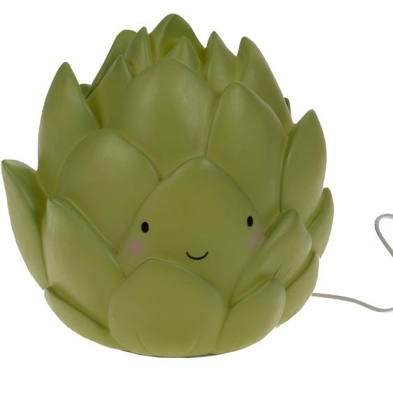 Veilleuse Artichaut (20 Cm) Vert, Noir