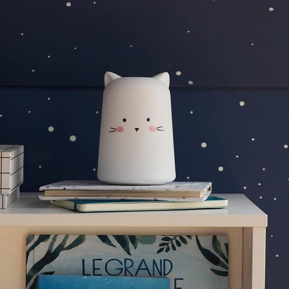 Veilleuse Chat blanc