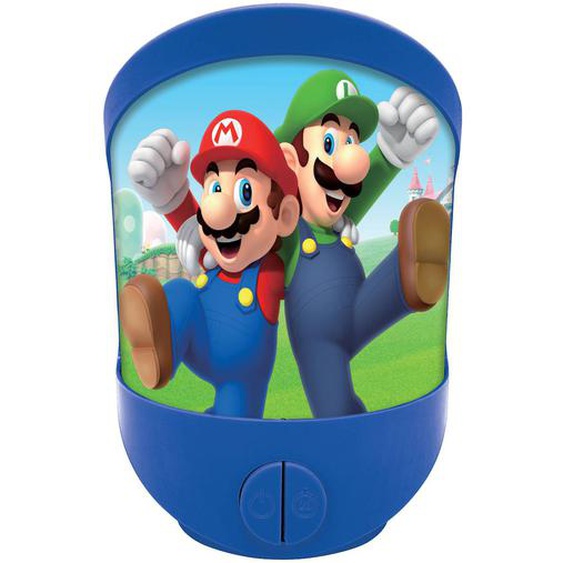 Veilleuse De Chevet Ou Murale Super Mario Bleu
