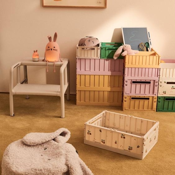 Veilleuse lapin Evex rose