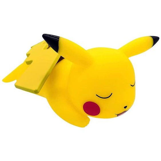 Veilleuse Led Pokémon Figurine Pikachu Endormi Jaune
