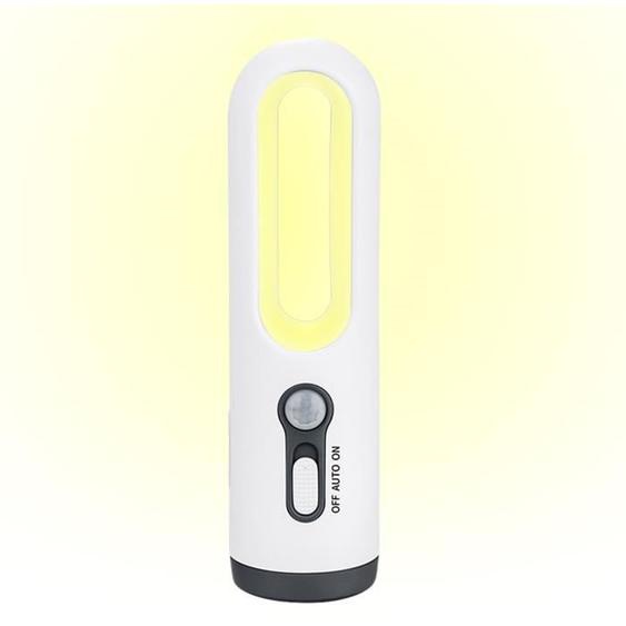 Veilleuse LED portable 2 en 1, rechargeable, avec détecteur de mouvement, 3 modes déclairage, pour chambre à coucher, salle de bain