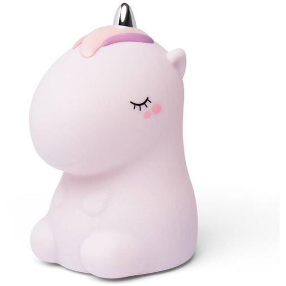 Veilleuse Licorne Avec Télécommande Rose