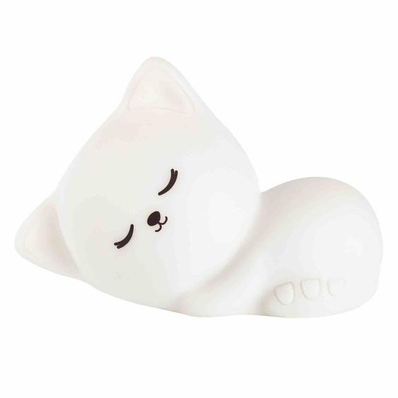 Veilleuse Lumineuse Tactile En Silicone Chaton