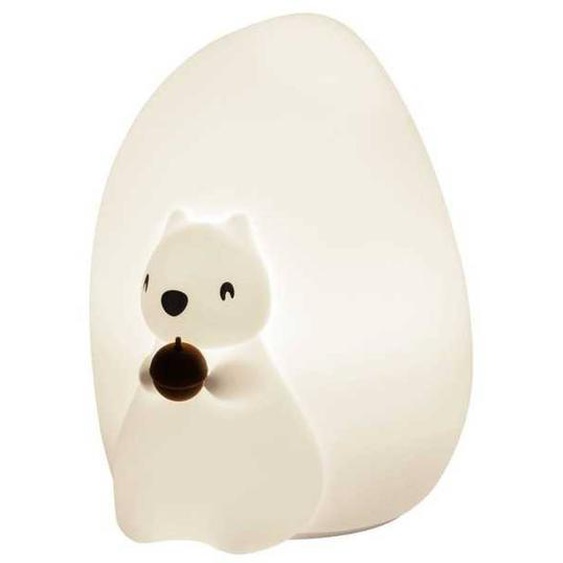Veilleuse Lumineuse Tactile En Silicone Écureuil