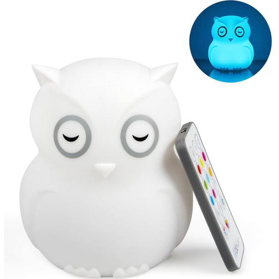 Veilleuse Portable Nomade En Silicone Hibü Blanc