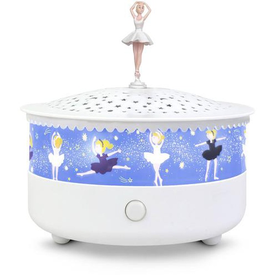 Veilleuse Projecteur Détoiles Ballerine Blanc
