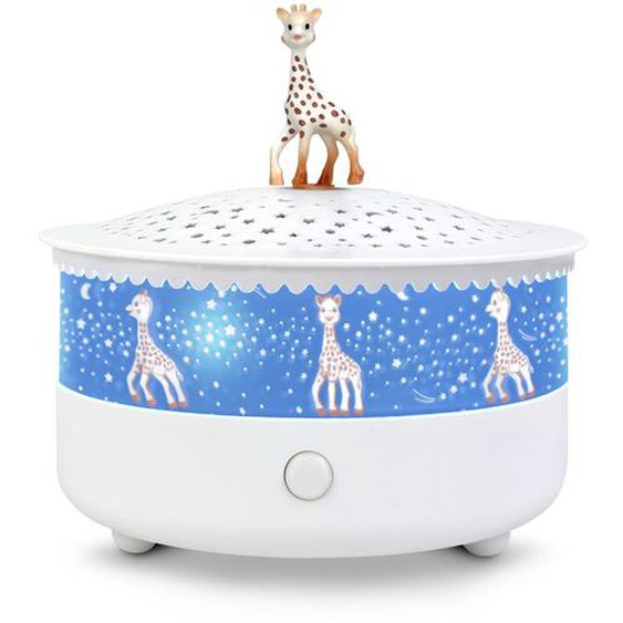 Veilleuse Projecteur Détoiles Sophie La Girafe Blanc