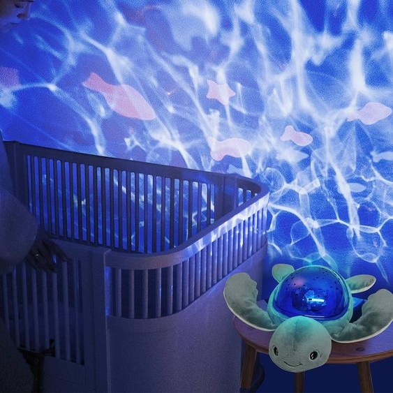 Veilleuse projecteur rechargeable Aqua Dream vert