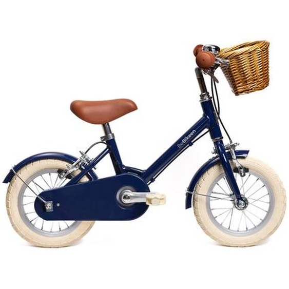 Vélo 12 Pouces Enfant 2-4 Ans Bleu Marine