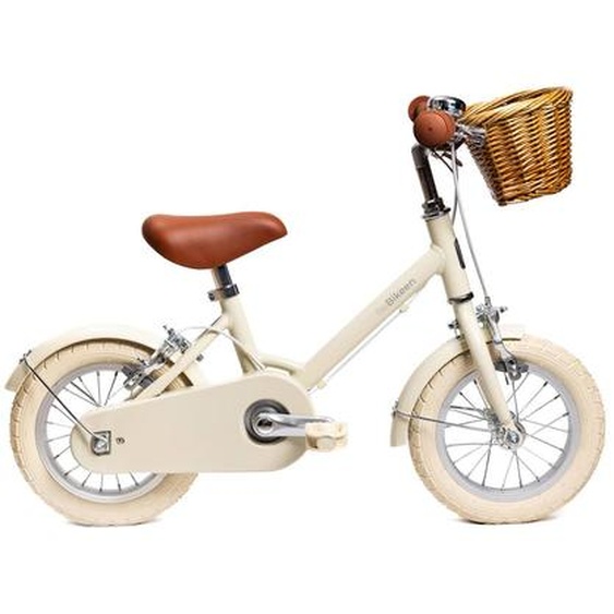 Vélo 12 Pouces Enfant 2-4 Ans Crème