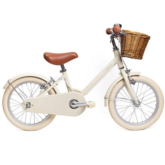 Vélo 16 Pouces Enfant 4-6 Ans Crème