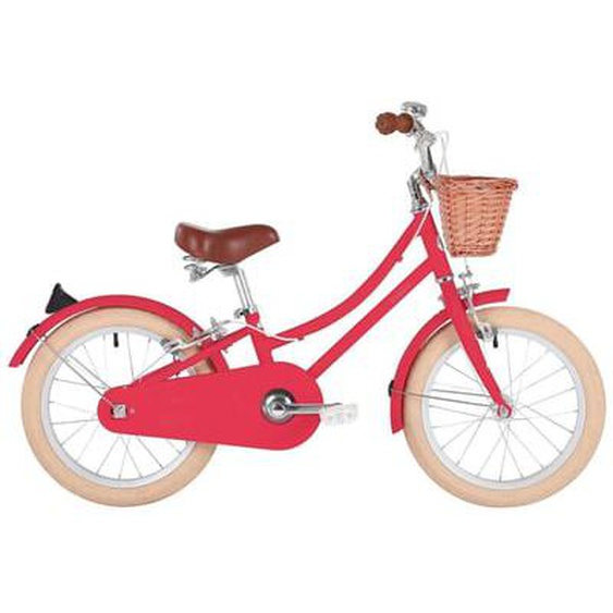 Vélo 16 pouces rose cerise