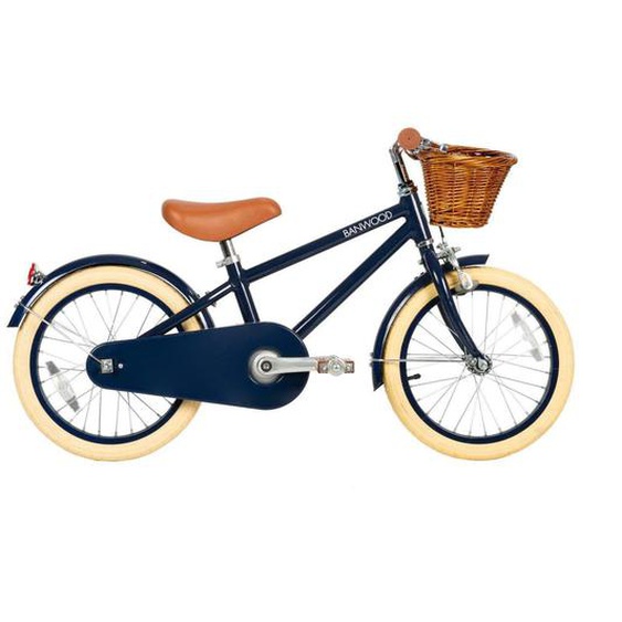 Vélo Classique Avec Pédales De 4 À 7 Ans Marine