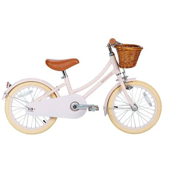Vélo Classique Avec Pédales De 4 À 7 Ans Rose
