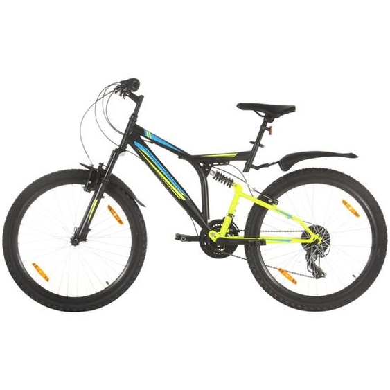 Vélo de montagne 21 vitesses roue de 26 pouces 49 cm noir