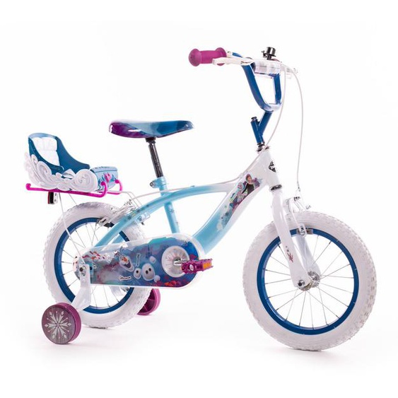 Vélo Enfant Disney Frozen - La Reine Des Neiges 14 Bleu-blanc