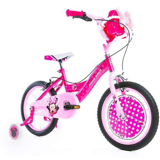 Vélo Enfant Disney Minnie 16 Rose