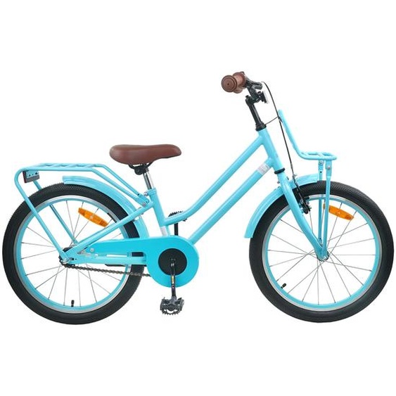 Vélo pour Enfants 18 Pouces pour les 5-7 ans Bleu clair