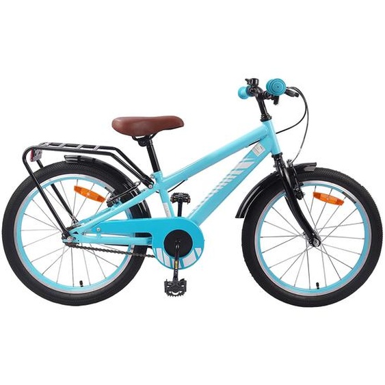 Vélo pour Enfants 18 Pouces pour les 5-7 ans Bleu clair