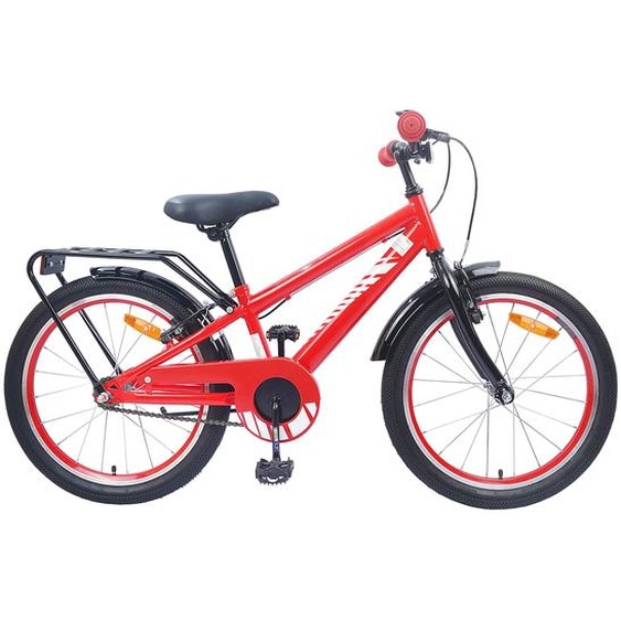 Vélo pour Enfants 18 Pouces pour les 5-7 ans Rouge