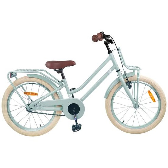 Vélo pour Enfants 18 Pouces pour les 5-7 ans Vert clair