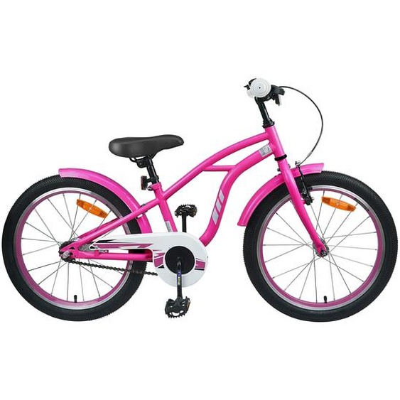 Vélo pour Enfants 22 Pouces 7-12 Rose foncé