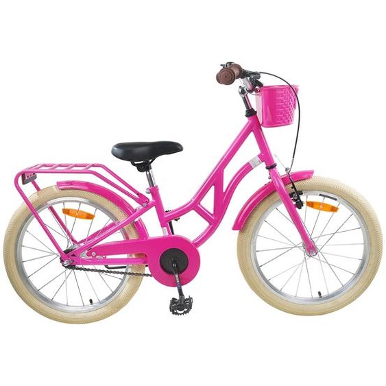 Vélo pour Enfants 24 Pouces pour les 8-12 ans Rose foncé