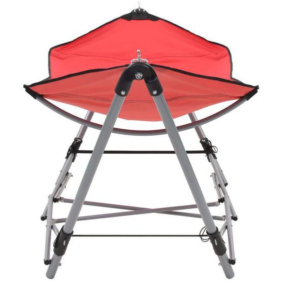 VENTE-FLASH Hamac - avec support pliable Rouge(241305)ZLH