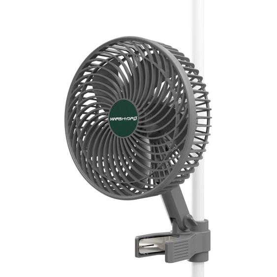 Mars Hydro - Ventilateur à pince oscillant de 6 pouces pour tentes de culture réglable