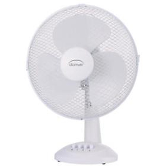 Ventilateur de table, diamètre 30 cm - 40 W, blanc