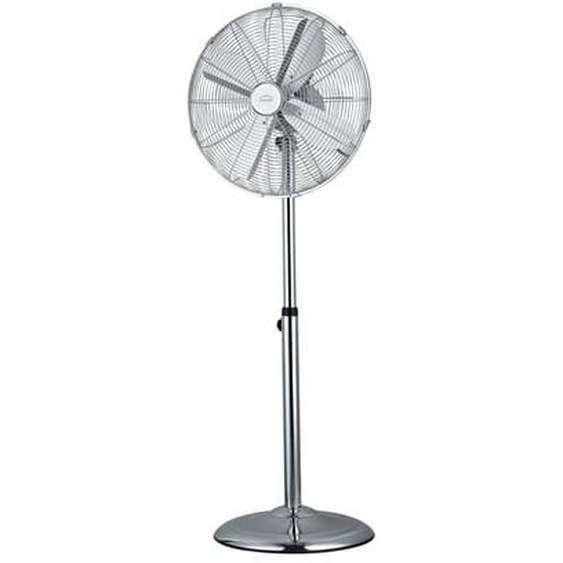 Ventilateur sur pied chromé Ø40 cm