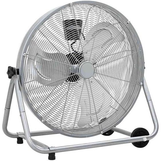 Ventilateur tambour avec roue 73 x 42 x 70 cm Aluminium