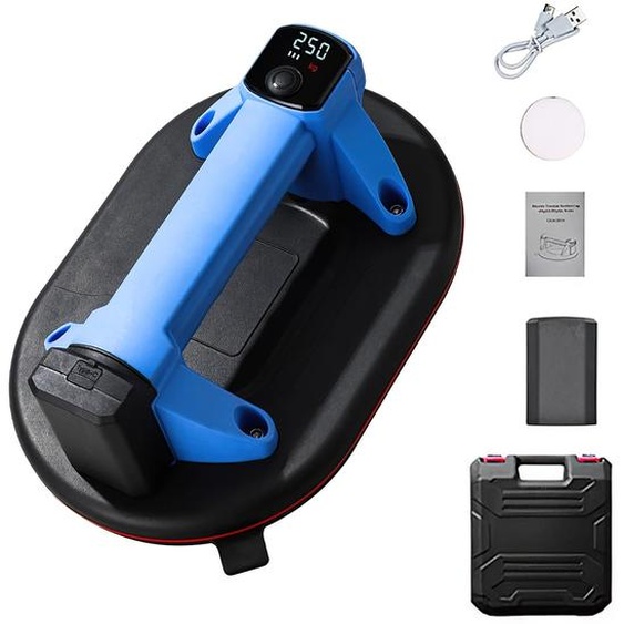 Ventouse à vide, capacité de levage jusquà 300 kg, affichage numérique, 1 batterie
