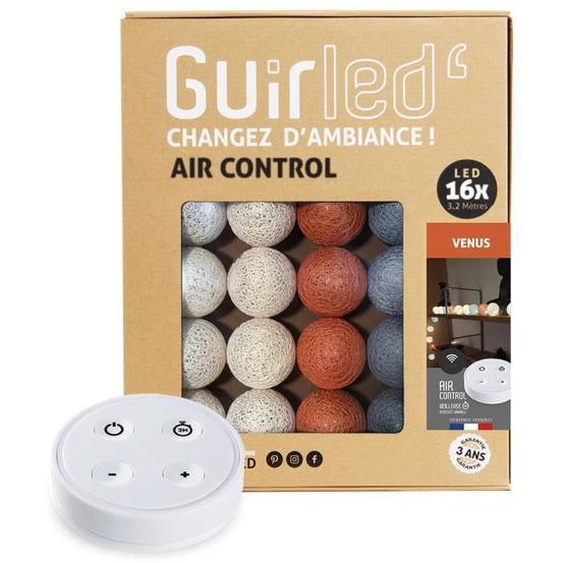Vénus Télécommandée Guirlande lumineuse boules coton LED USB